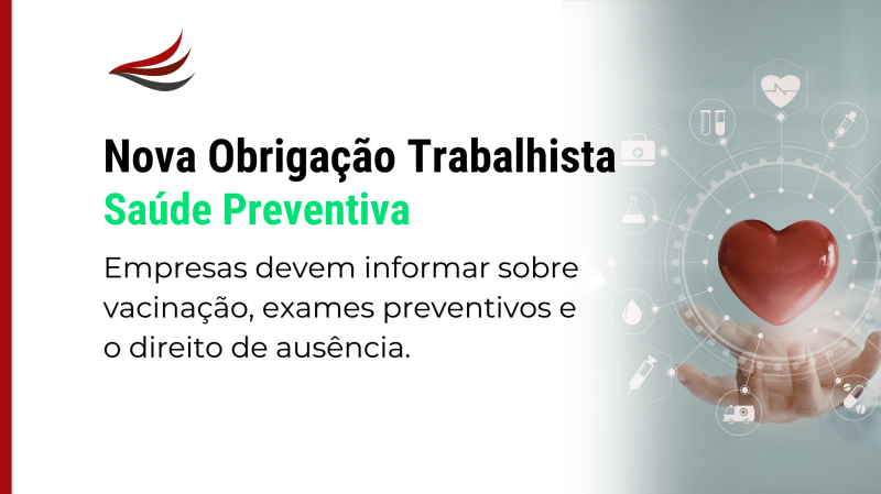 NOVA OBRIGAÇÃO TRABALHISTA - Lei nº 15.377/2026